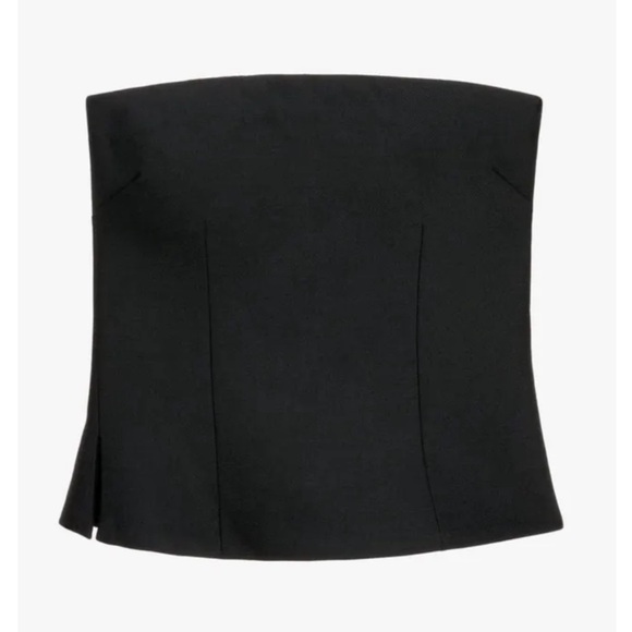 ZARA| NARCISO RODRIQUEZ WOOL BUSTIER - Picture 3 of 10